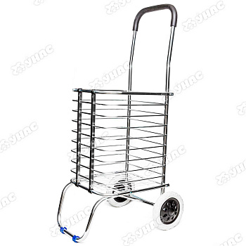 Тележка хозяйственная 25 кг со складной металлической корзиной NA1009/1069