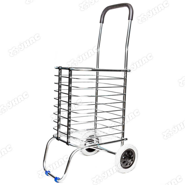 Тележка хозяйственная 25 кг со складной металлической корзиной NA1009/1069