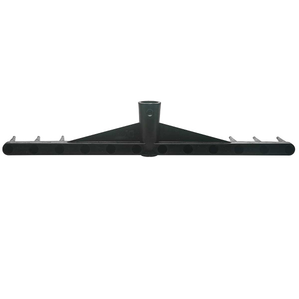 Грабли сенные 12зуб пластмассовые тулейка d30 без черенка 010737 ИА