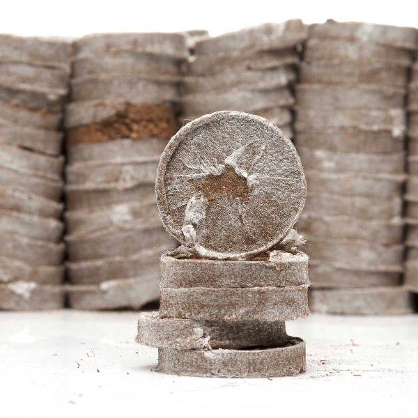 Торфоперегнойные таблетки Turbo (36мм)Цена за КОРОБКУ х660шт. 