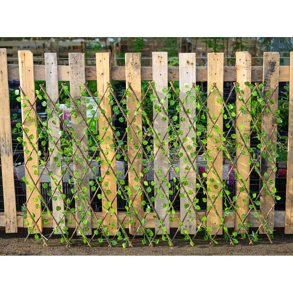 Раздвижная изгородь NA2653 маленький лист 120*250 см (30)