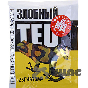 Злобный ТЭД 25г от мух гранулы (на 10м3)   х30/120