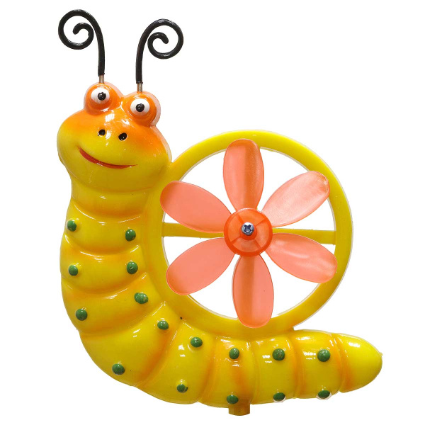 Штекер садовый Улитка с ветряком 13*15см NA2678 (288)