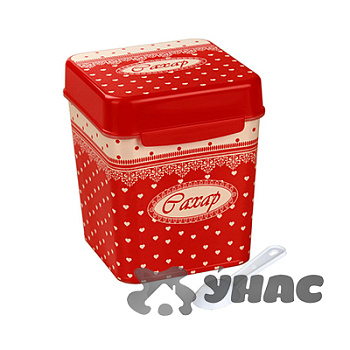 Емкость 1,2л Уют (сахар) с ложкой БШ4822(12)