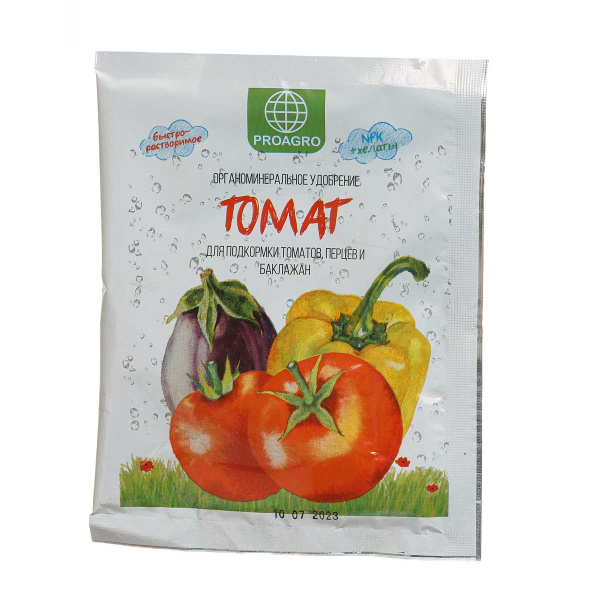 Удобрение ТОМАТ ОМУ 30 гр PROAGRO х40 