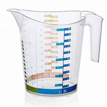Кружка мерная 2л Домино Эльфпласт