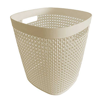 Корзина для бумаг Пирула 10л.латте М2500 х10