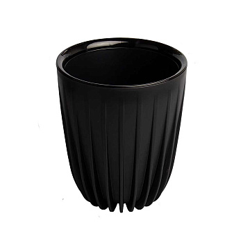 Горшок СИГМА 18л ЧЕРНЫЙ с вкладкой СИ30-75 