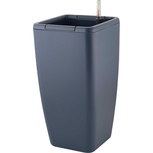 Горшок автополив МЮНХЕН 8/20л квад Серый х6 