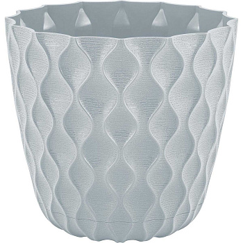 Горшок ВЕЙВ D145 1,4л Утренний туман х10 