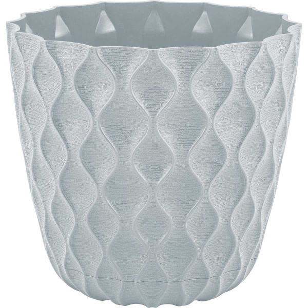 Горшок ВЕЙВ D145 1,4л Утренний туман х10 