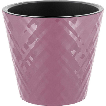 Горшок МАНХЕТТЕН 1,6л со вст Мороз Слива х16 