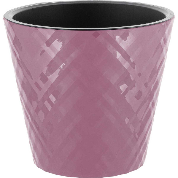 Горшок МАНХЕТТЕН 1,6л со вст Мороз Слива х16 