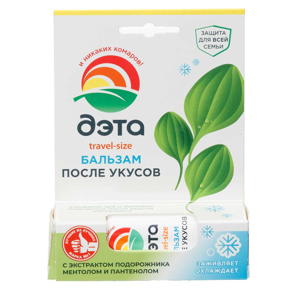 Бальзам-карандаш ДЭТА 4,2 г после укусов Х24