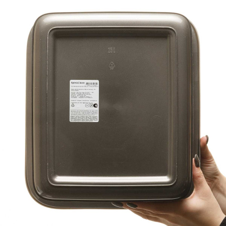 Контейнер для мусора Step 25 л зеленый бархат