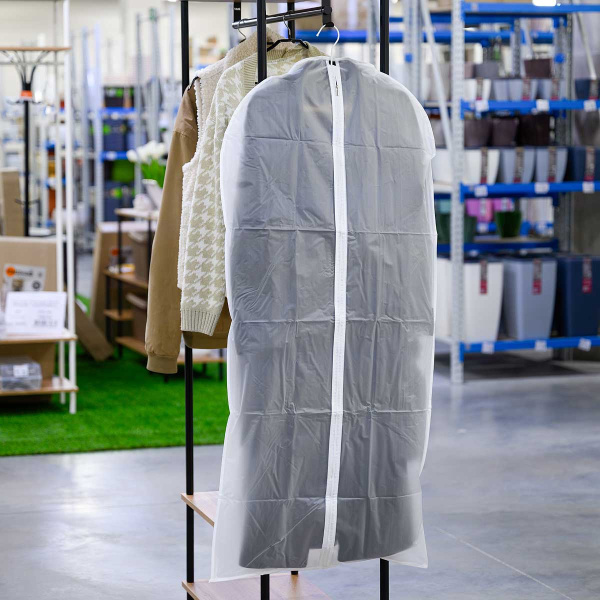 Чехол для одежды NA2530 60*130 см полиэтилен матовый (240)