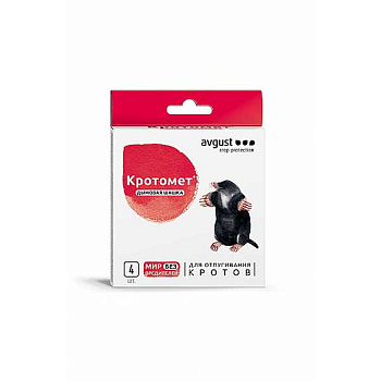 Кротомет ШАШКА 4*30г Август х20