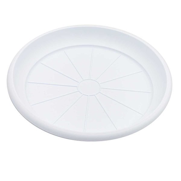 Поддон Терра 9,3л 24х3,5 Белый Сантино х26 