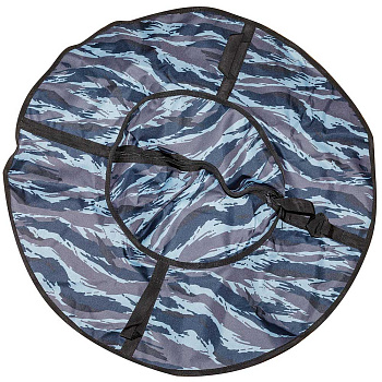 Чехол Санки "Ватрушка" D-0,9м Рисунок с молнией 