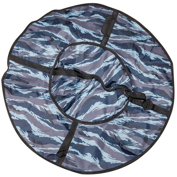 Чехол Санки "Ватрушка" D-0,9м Рисунок с молнией 