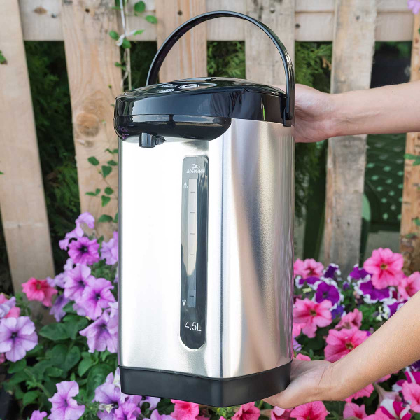 Термопот Добрыня 4,5л нерж. DO-495 нерж./черный х6