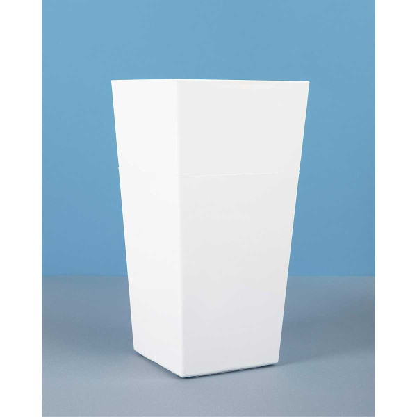 Кашпо Астра 3,5л белый ПластАвеню 