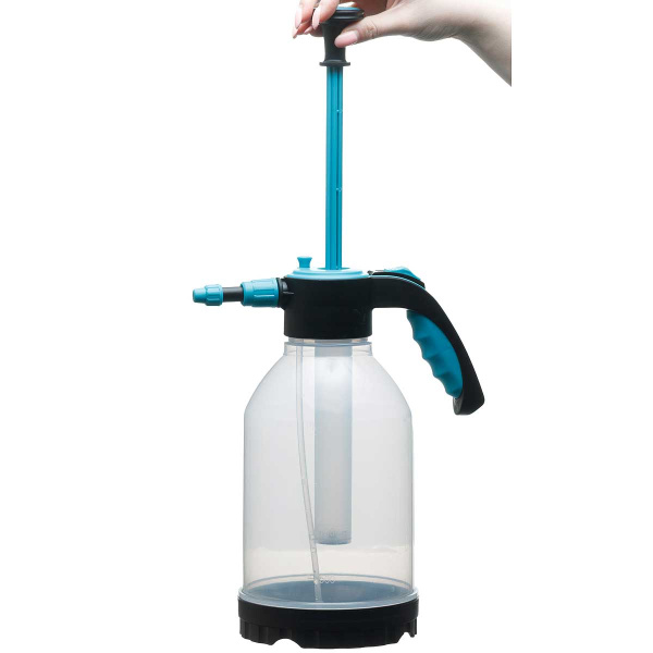 Опрыскиватель помповый 2 л SX-5082B-20 прозрачный с удлиненным носиком САДОВИТА