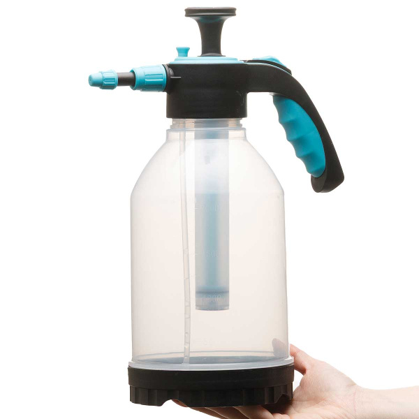 Опрыскиватель помповый 2 л SX-5082B-20 прозрачный с удлиненным носиком САДОВИТА