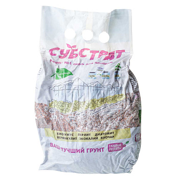 СУБСТРАТ  УНИВЕРСАЛЬНЫЙ РЕЦЕПТ №1 смесь для посадки 4л Садовые рецепты х5 