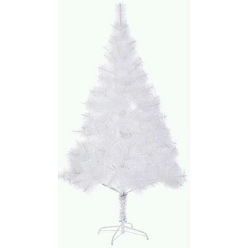 Елка HJ120-87 БЕЛАЯ 120см  60вет.мет.подст.