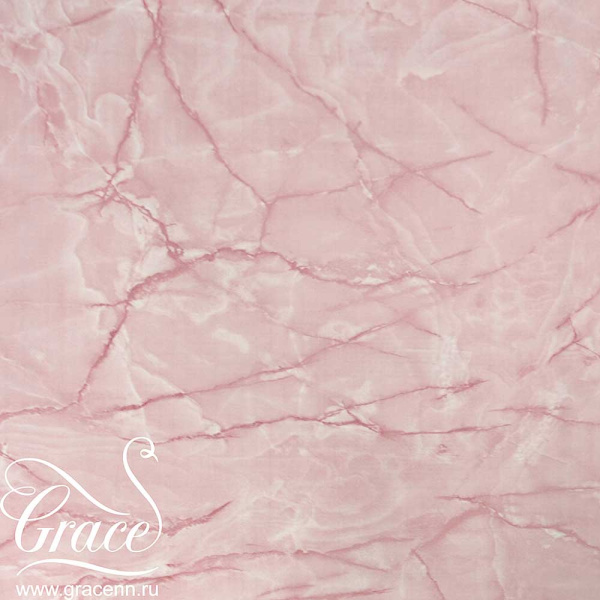 Пленка самоклеящаяся 45*8 м Грейс 5218-1-45 розовый мраморный