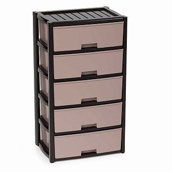 Комод 5х КОЛОРИТ широкий венге БШ8762