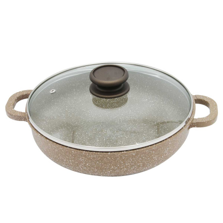 Жаровня Гардарика 24см антипригарное покрытие крышка 0924-07-10