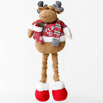 Фигура новогодняя Олень 80 см телескопические ноги HL002C