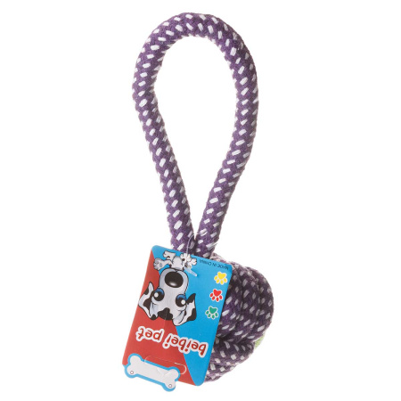 Игрушка д/животных "Веревочный мячик" 20см NA2378