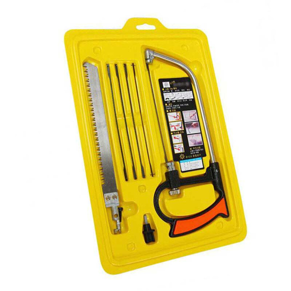 Пила  HD975 ручная многофункциональная 7предметов блистер (50)