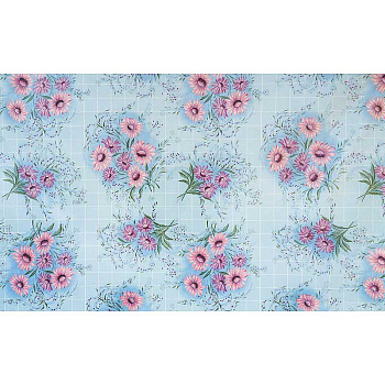 Клеенка н/о 135*20  ПЕРФЕКТ 548/1 (ромашки,гол.) Тверь