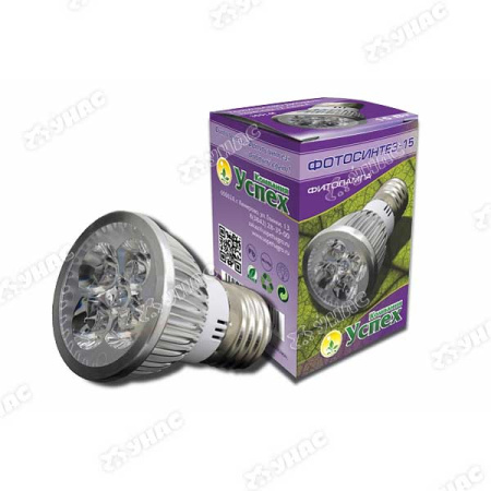 Фитолампа Фотосинтез-15(Е27)5W (200)  300LM (0007)