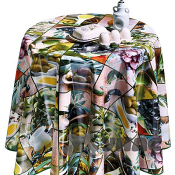 Клеенка 140*20 ДЕКОРАМА 111А (оливки) ТУРЦИЯ