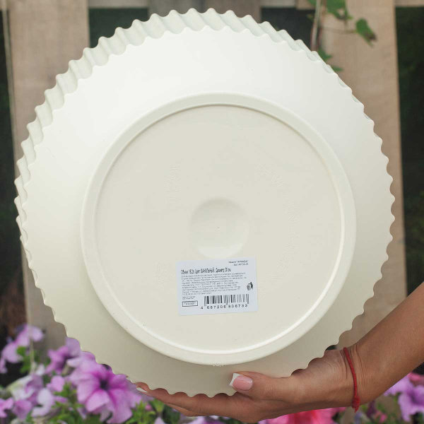 Горшок АРКАДА 16,2 л Ванильный АР30-31 х1 