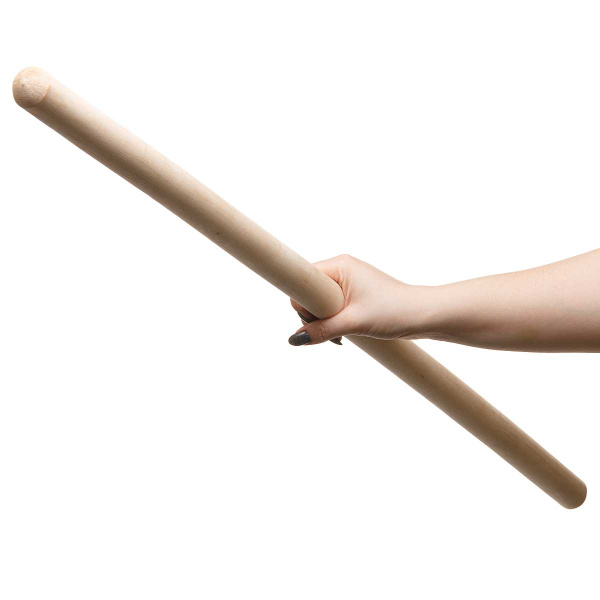 Скалка деревянная длина 100 см диаметр 32 мм