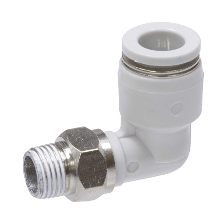 Соединитель угловой SH-638L внеш.рез/быстрос. 6/8 (комплект 10шт)