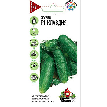 Огурец Клавдия Удачные семена Гавриш Ц