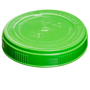 Крышка пластик. винтовая d-100 Цветная х100 