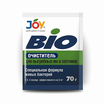 БИОочиститель для выгреб. ям и септиков JOY,70гх20