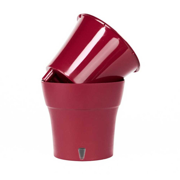 Горшок ДАЛИ СОФТ 3,5 л Винный х8 