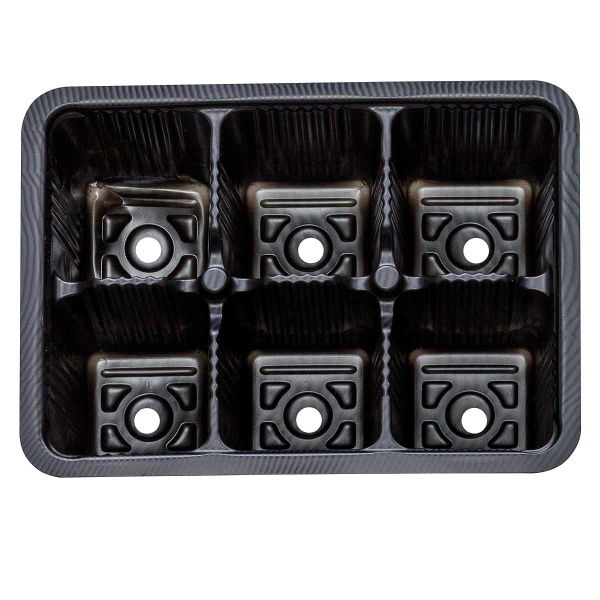 Кассета для рассады мини 6 ячеек 18*13*6,5 см АМИх900 