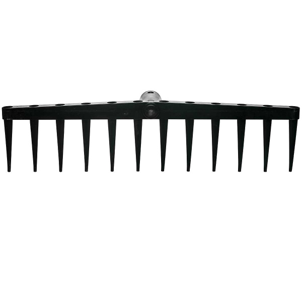 Грабли сенные 12зуб пластмассовые тулейка d30 без черенка 010737 ИА