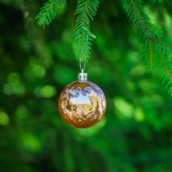 Шар Т173-9 6шт 6см (глянцевые) розовый (120/140)