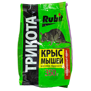 РУБИТ ТриКота брикет 350г тесто-сырный мумифицир. х20
